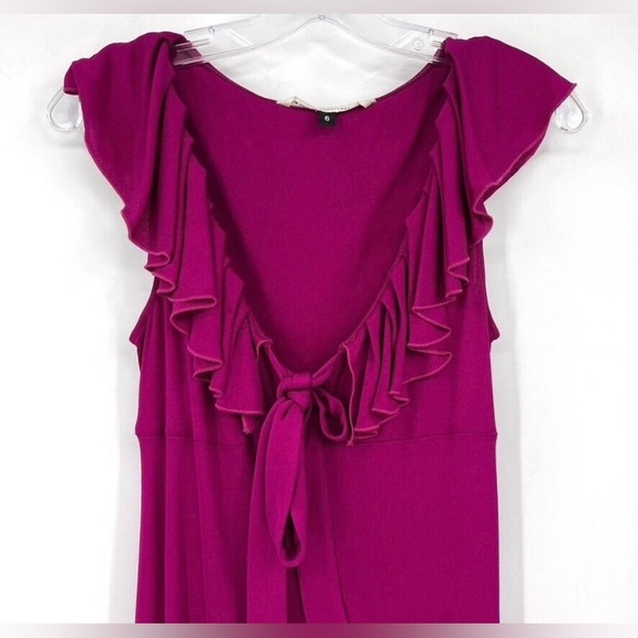 Diane von Furstenberg fucsia pink magenta dress size 4 - Picture 5 of 10